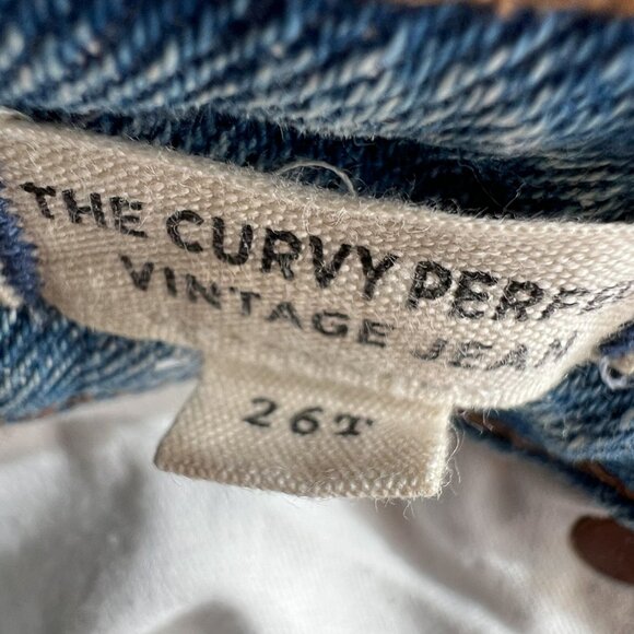 Madewell The Tall Curvy Perfect Vintage Jeans Sz 26T - Picture 5 of 5